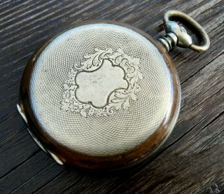✩ Antique Junghans Germany Old Pocket Watch Case