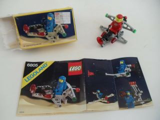 Vintage Classic Lego 6805 Astro Dasher Space System W/ Instructions And Box