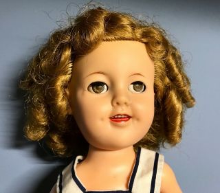 Vintage Ideal Shirley Temple Doll 17 " T Model St - 17 - 1