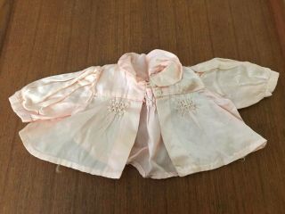 Vtg Tiny Tears Doll Christening Gown,  Jacket And Hat 7
