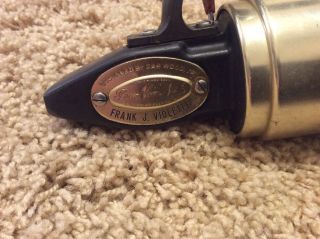 Fin Nor no 3 spinning reel.  Old.  Antique 5