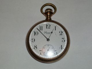 Antique York Standard Watch Co Chronograph Pocket Watch Circa 1900 