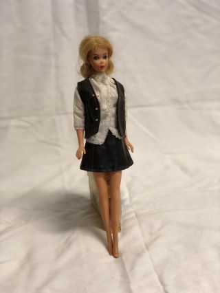 Vintage Barbie Doll With Blonde Hair From 1966