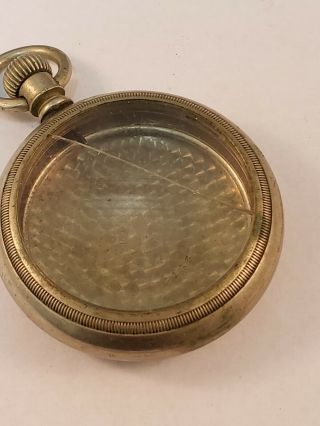 Vintage Dueber 18 Size Screw Cover Pocket Watch Case For U.  S.  Made Movements 5