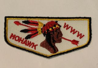 Oa Mohawk Lodge 267 F2b Rare Flap