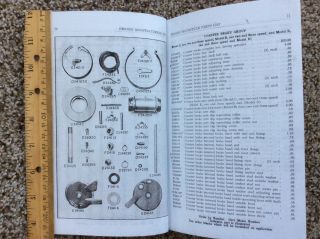 Hedstrom Hendee Indian Motocycle Motorcycle No15 Parts List Antique Vintage Repr 7