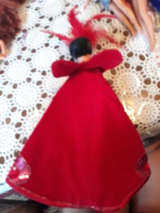 Queen of Hearts Barbie Doll Bob Mackie 7th in Series Vintage red sequin 3