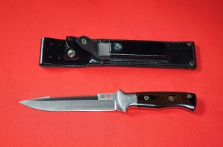 Vintage Al Mar 3006 Fixed Blade Pre Production Knife Knive Seki Japan