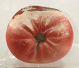 White Hall Pottery Illinois Stoneware Tomato Novelty Fruit Vegetable Planter
