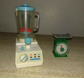 Vintage Dollhouse Blender And Scale Barbie Size