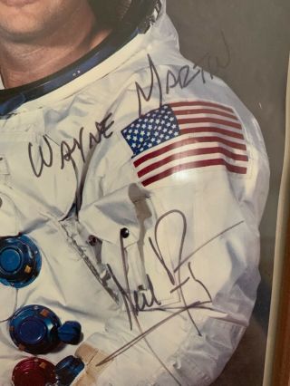Neil Armstrong Official NASA Photo - Autographed 2