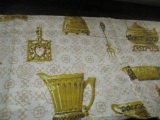 Vintage Kitchen Curtain Panels and Valence 4