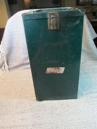 Vintage Coleman Metal Lantern Case For Small Lanterns Models 200 - 335