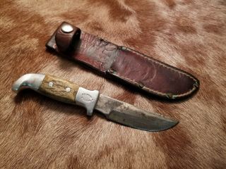 R H Ruana Custom Knife Mod 13a M Stamp Sheath