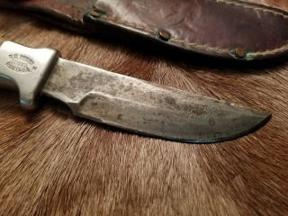 R H Ruana Custom Knife Mod 13A M Stamp Sheath 3