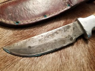R H Ruana Custom Knife Mod 13A M Stamp Sheath 5