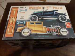 Amt Trophey Series 1925 Ford Model T Model Kit Build 
