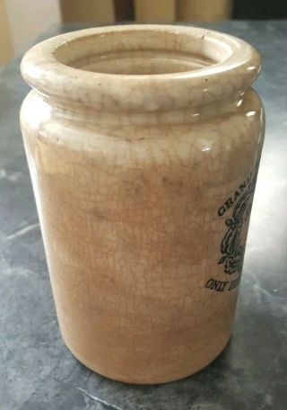 Maling James Keiller & Sons Dundee Orange Marmalade pottery stoneware crock jar 8