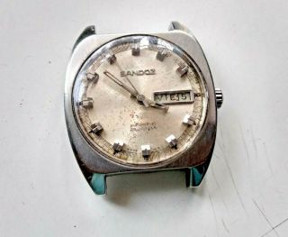 Vintage Sandoz 25 Jewels Mechanical Automatic Wrist Watch