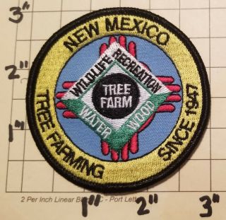 Mexico Energy,  Minerals & Natural Resources Department " Tree Farming " Patch