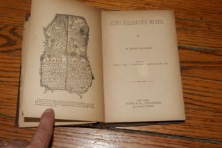 Antique Arlington Edition King Solomon ' s Mine by H.  Rider Haggard Hurst & Co 2