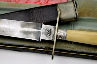 Ladies Dagger Knife Set 19th Century,  J.  Rodgers,  Tiffinay & Co.  Bottle,  Garter 5