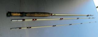 Vintage Shakespeare Wonderod Fly Fishing Rod With 1949 Receipt