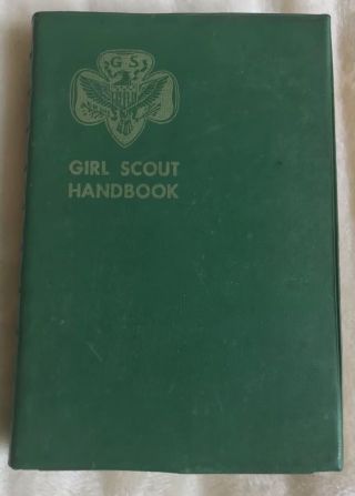 Girl Scout Handbook: Intermediate Program 1956 Hardcover Vintage