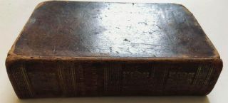 THE WORLD DISPLAYED History Book Antique Old - Mid 1800s 19th Century Hardcover 4