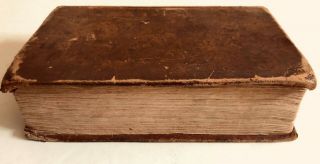 THE WORLD DISPLAYED History Book Antique Old - Mid 1800s 19th Century Hardcover 8