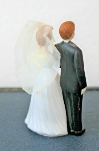 Vintage Bride and Groom Wedding Cake Topper 4