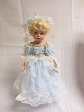 Vintage Ashton Drake Brigitte Deval Cinderella Doll 1st In Series Box