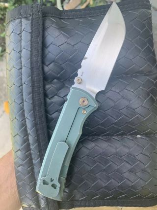 Chavez Redencion 229 Drop Point Hand Rubbed Pocketknife Benchmade,  Strider 6