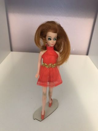 Vintage Dawn And Her Friends Doll Case With Dolls and Accessories 4