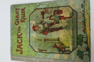 Antique Hardcover Jack The Giant Killer Tom Thumb,  M.  A.  Donohue & Co.  Chicago