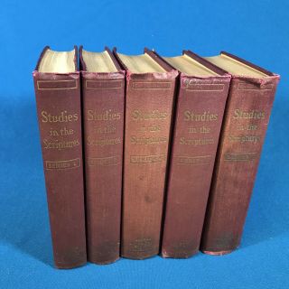 A Helping Hand For Bible Students Watch Tower Books Antique Series 1 2 4 5 6 2