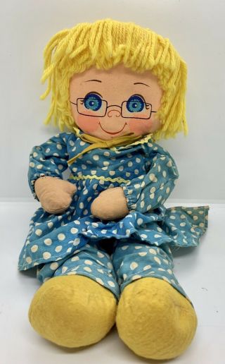 Mrs.  Beasley Rag Doll Talking.  1974 Vintage Cond Still