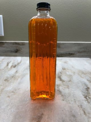 Antique Pierce Formula 496 Embalming Fluid Bottle 4