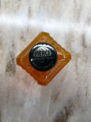 Antique Pierce Formula 496 Embalming Fluid Bottle 5