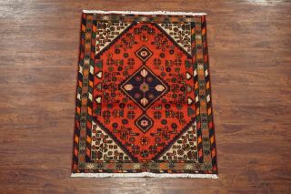 Antique 3x4 Sarab Area Rug Hand - Knotted Wool Oriental Carpet (3 X 4.  4)
