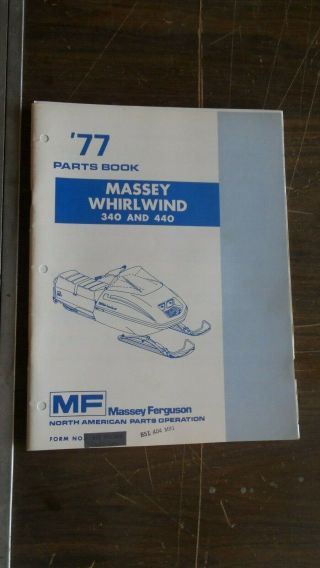 Vintage Massey Ferguson Snowmobile 