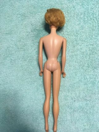 Vintage Barbie 1960 ' s Bubble Cut Bouffant Blonde Hair Midge Barbie Body VGC 2