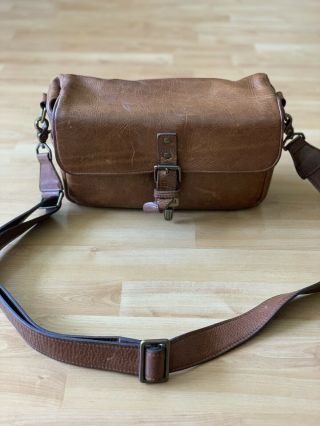 Ona The Bowery Leather Camera Bag,  3 Inserts,  Antique Cognac Leather