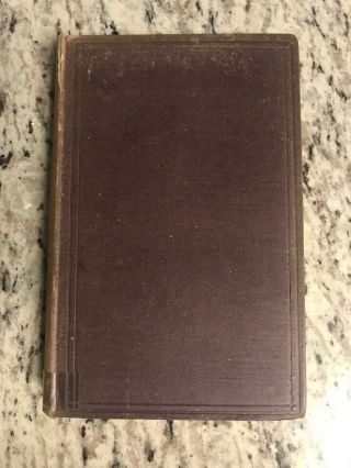 1874 Antique Book " A History Of Philosophy "
