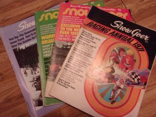 Snow Goer Magazines 1971
