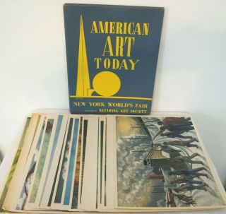16 Vintage Art Prints 1939 York World 