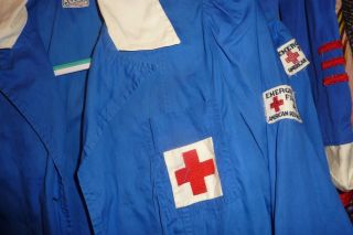 one VINTAGE AMERICAN RED CROSS nurse uniform dress ARC 2