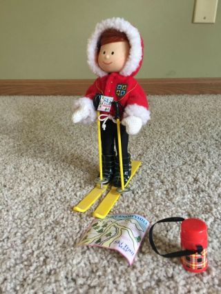 Madeline Winter Gift Set Pose Able Doll With Skis