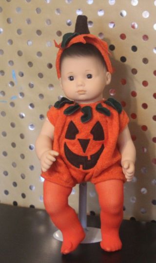 Authentic Vintage Pumpkin Costume For Bitty Baby,  Discontinued