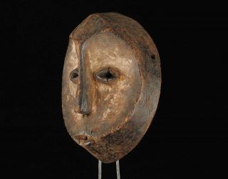 Antique African Lega Bwami Initiation Mask